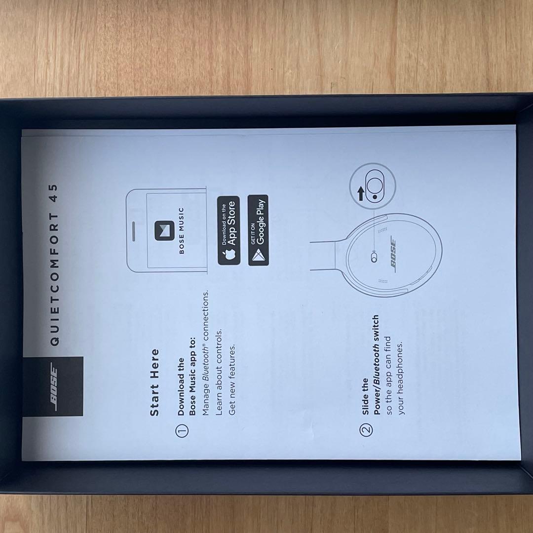 BOSE QUIETCOMFORT 45 ヘッドホン