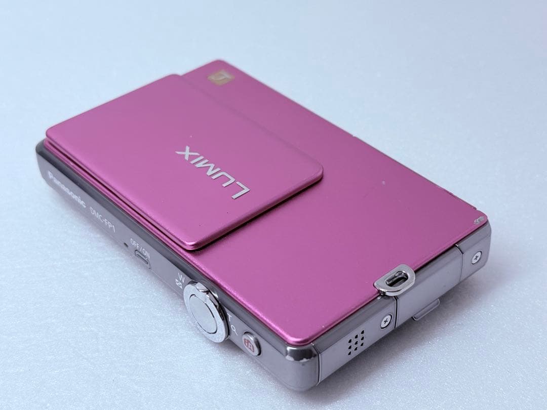 LUMIX DMC-FP1 ピンク 動作確認済 コンデジ スクエアデザイン