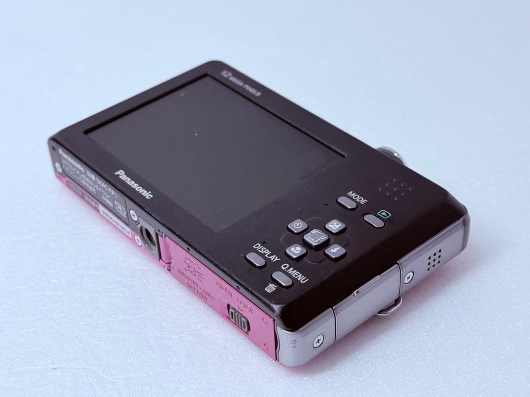 LUMIX DMC-FP1 ピンク 動作確認済 コンデジ スクエアデザイン