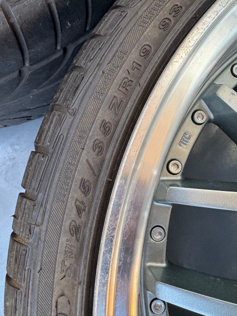 19インチ　アルミホイール4本セット　クラウン等