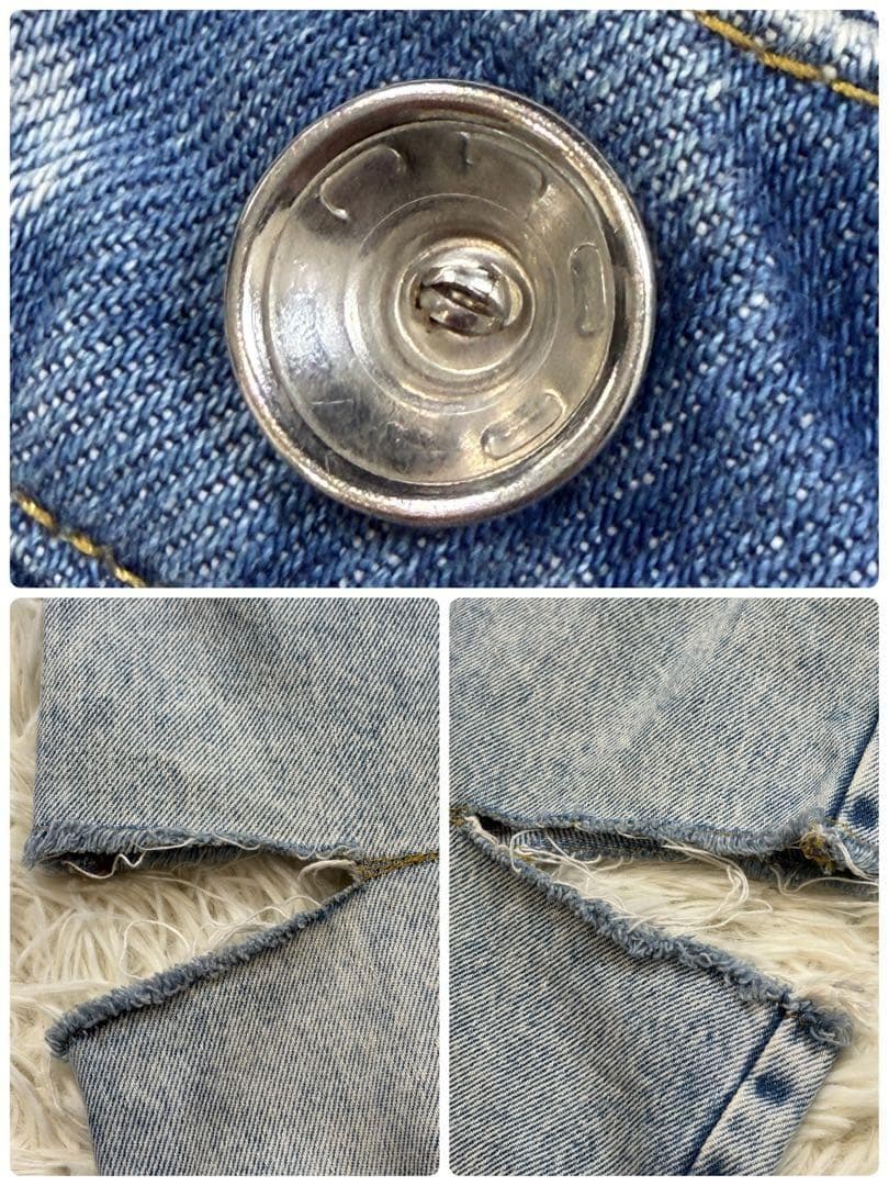 【美品】メゾンマルジェラ スラッシュディテール デニムパンツ イタリア製 36