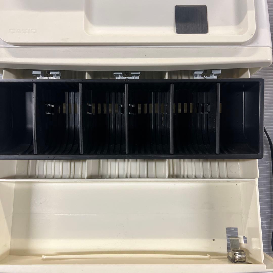 【美品】CASIO レジスター 電子レジスター SE-S30-WE