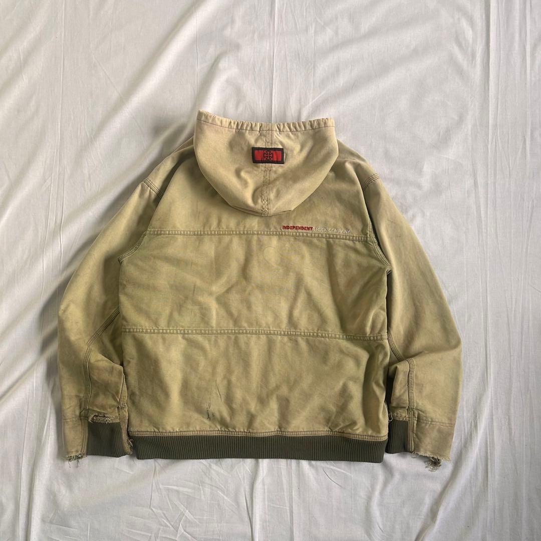 90's Independent duck hooded ジャケット　古着