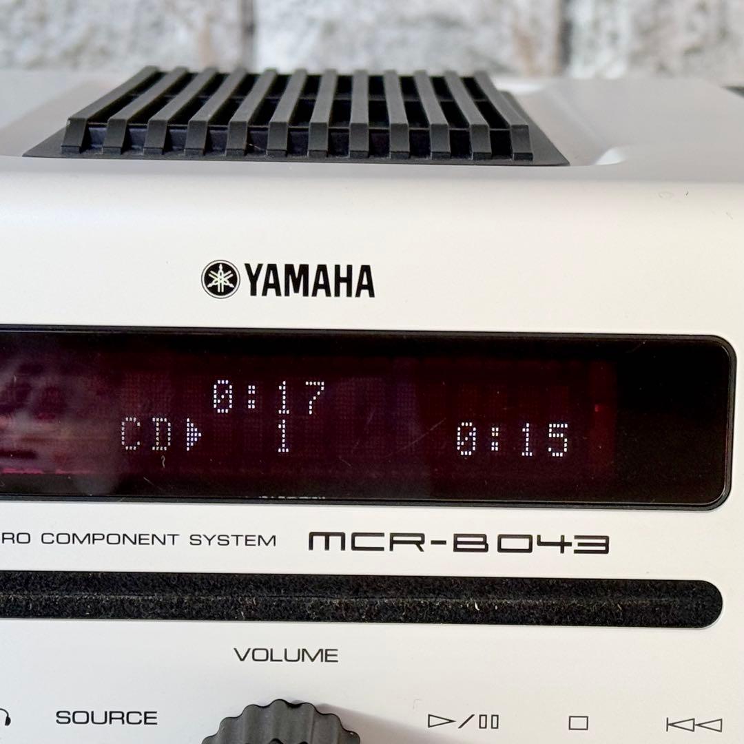 YAMAHA Bluetooth対応マイクロコンポ MCR-B043