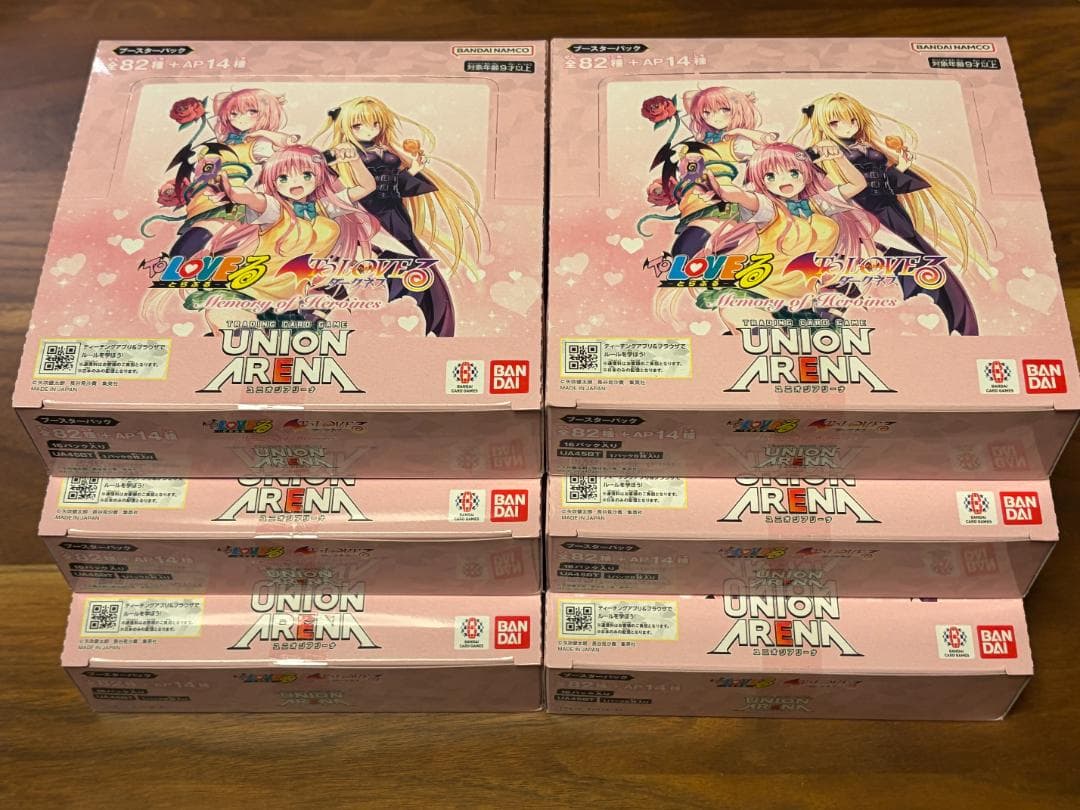 ユニオンアリーナ ToLOVEるとらぶる 6box UNION ARENA