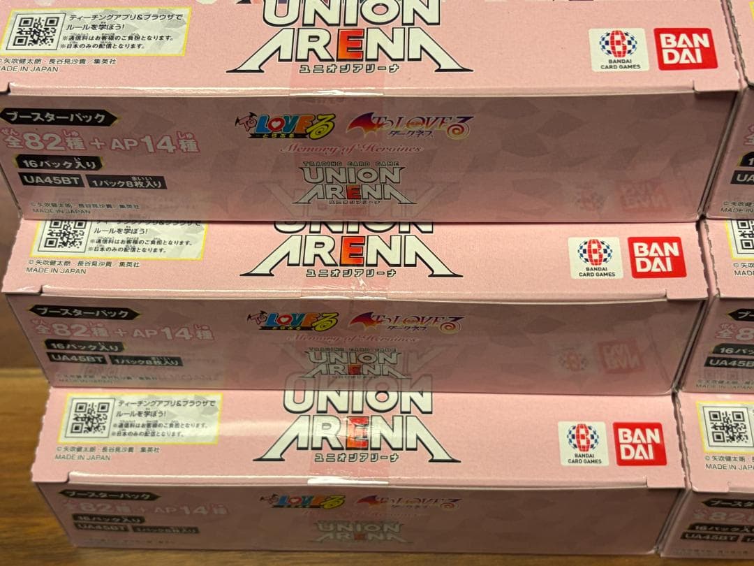 ユニオンアリーナ ToLOVEるとらぶる 6box UNION ARENA