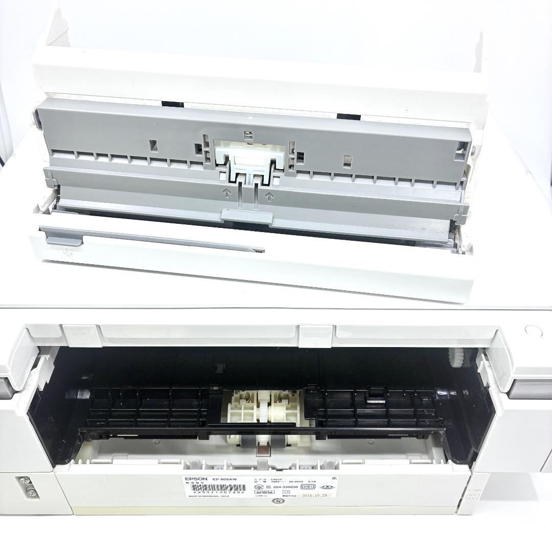 EPSON EP-808AW インクジェットプリンター+純正インク6本 ジャンク