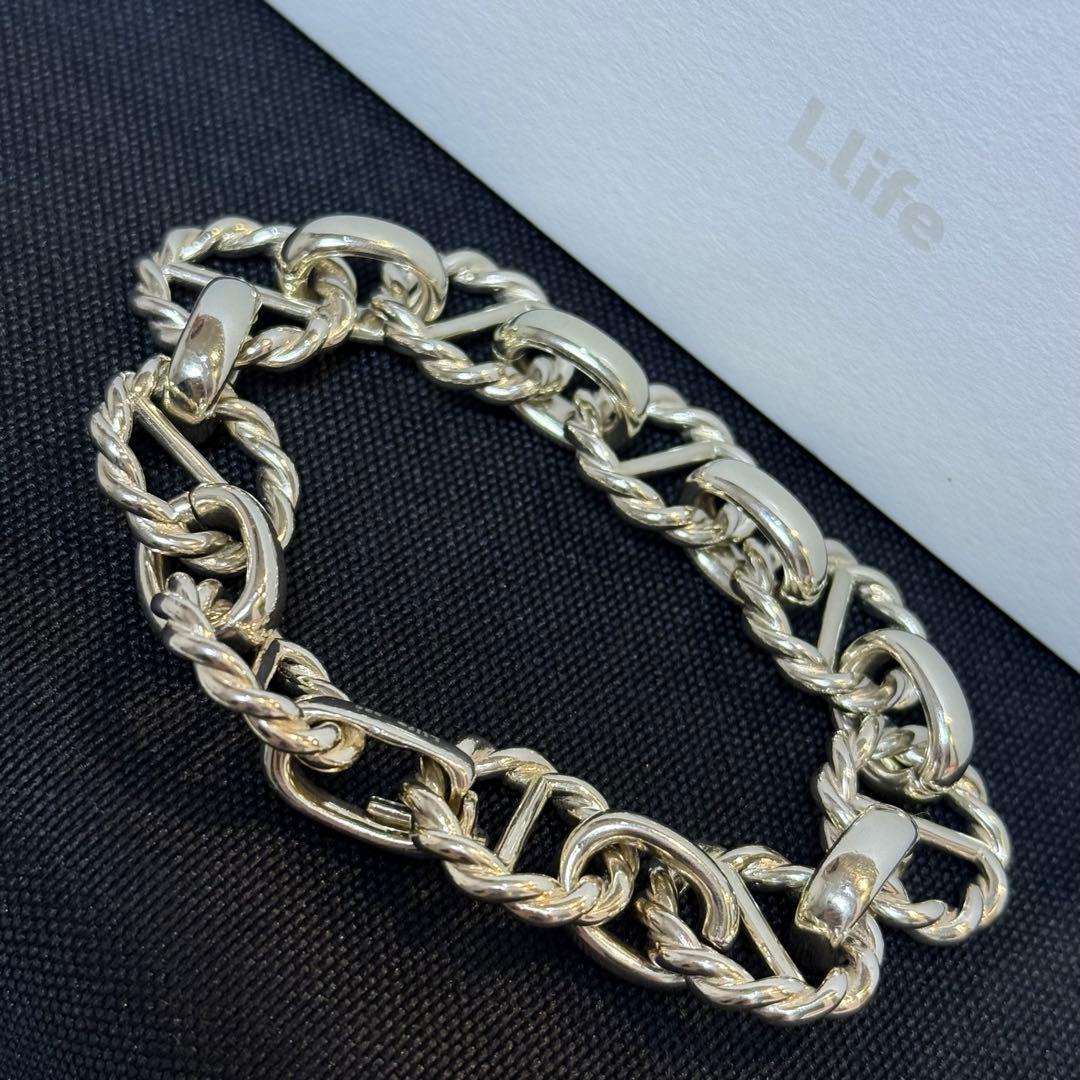 Llife BOTTONBRACELET シルバー 925 ブレスレット リドム