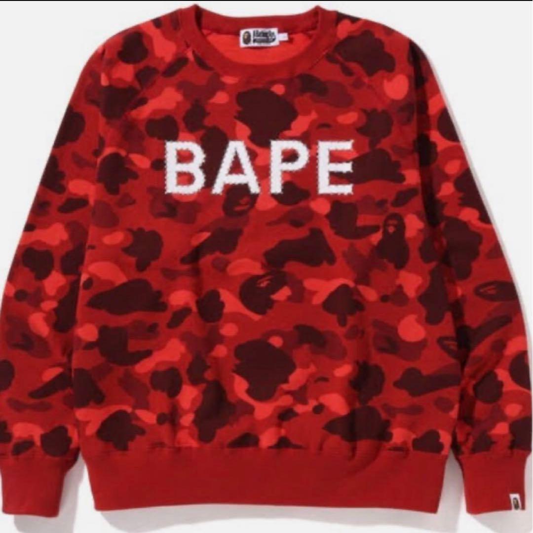 ︎*様 A BATHING APE スウェット ライトストーン