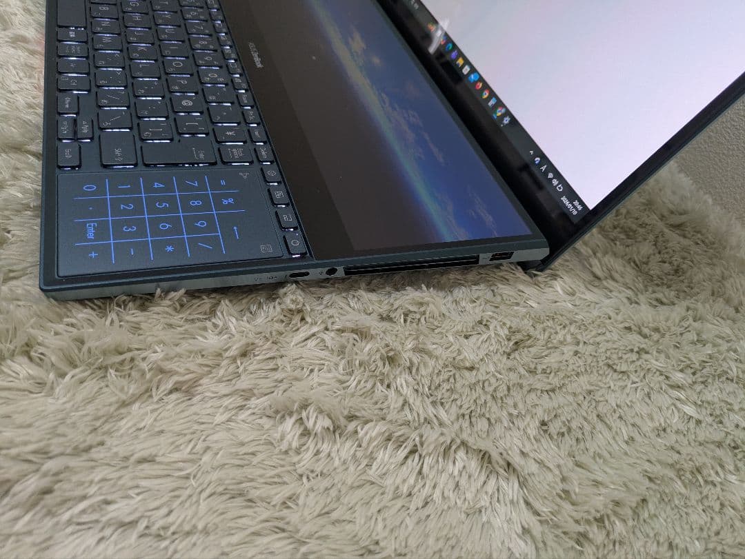 〈美品〉ZenBook Pro Duo ダークブルー UX581GV