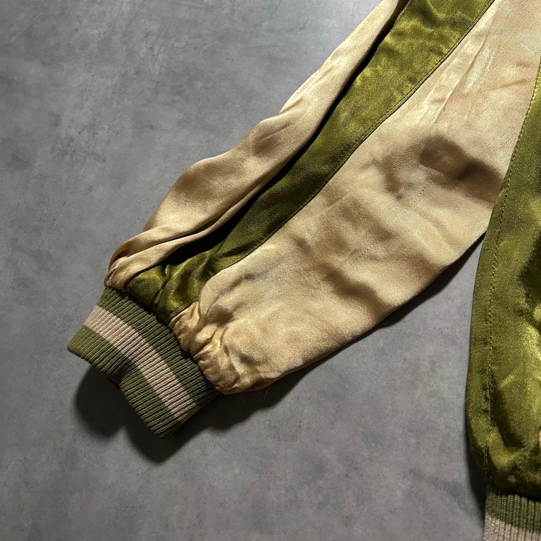 （NA）SLOW ZIP 70s ヴィンテージ スカジャン リバーシブルレーヨン