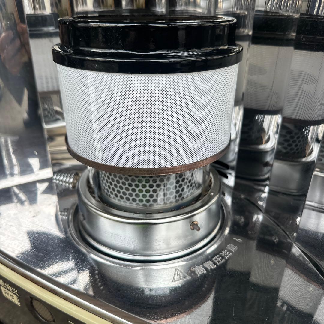 コンパクト石油ストーブ ブラウン