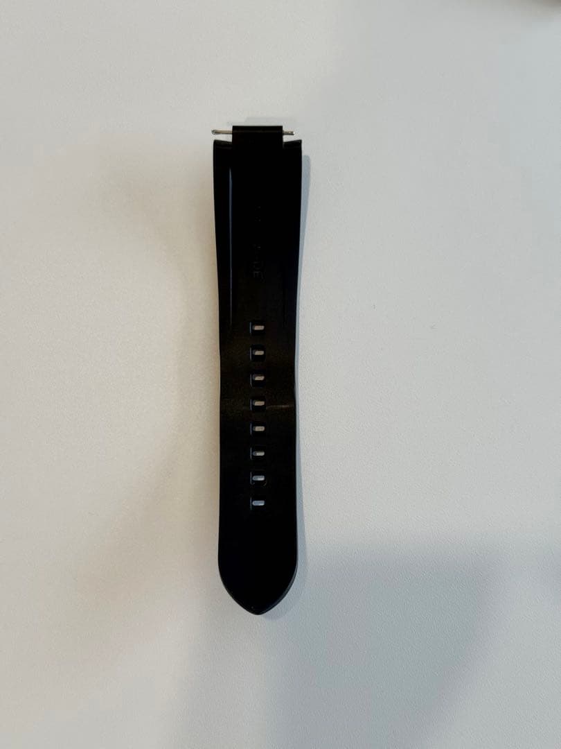 希少！ルイヴィトンウォッチ　タンブールラバーベルトブラック　L/L