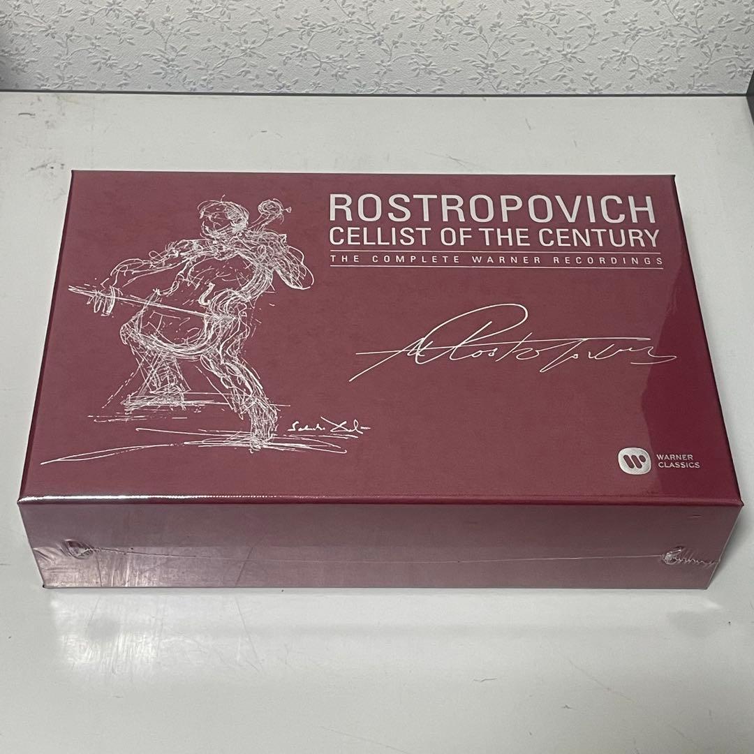 【未開封新品】ロストロポーヴィチ『ワーナー録音全集』（40CD＋3DVD）