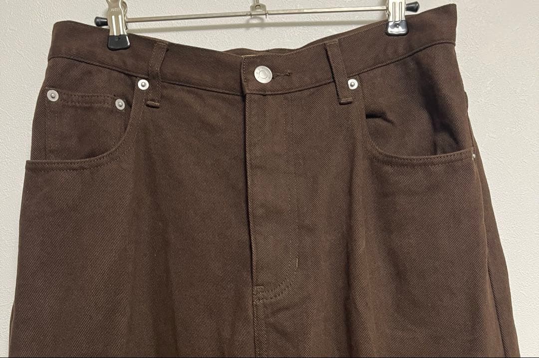 TODAYFUL トゥデイフル Cary's Denim ブラウン 26インチ