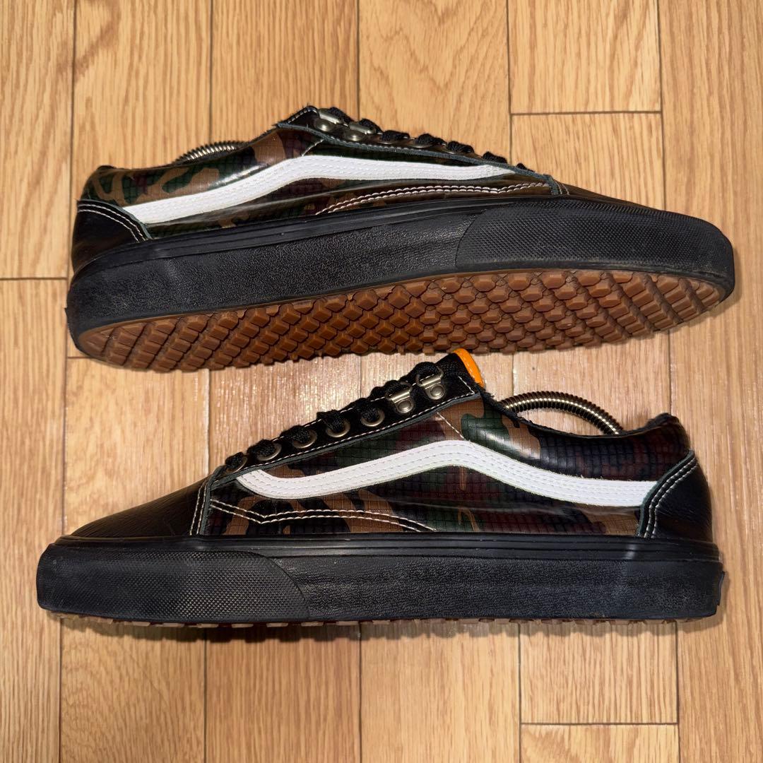 VANS OLD SKOOL MTE 黒x迷彩 中ボア カモ柄