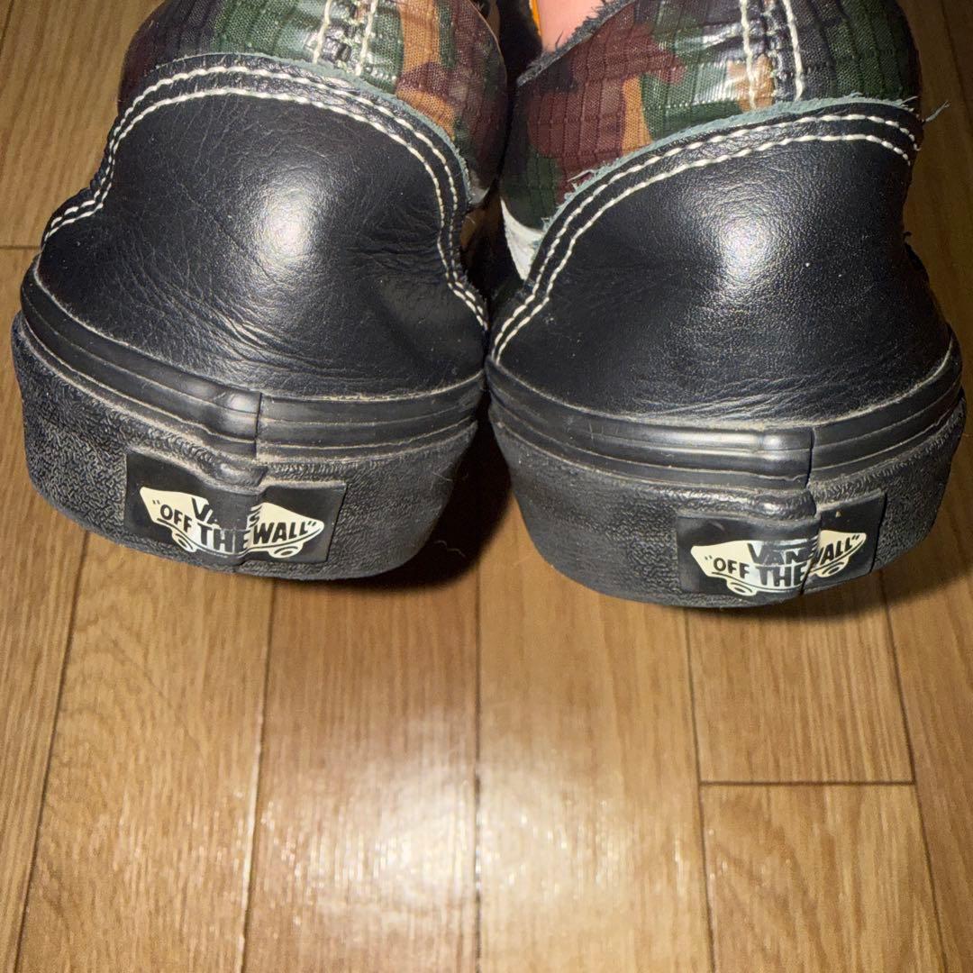 VANS OLD SKOOL MTE 黒x迷彩 中ボア カモ柄