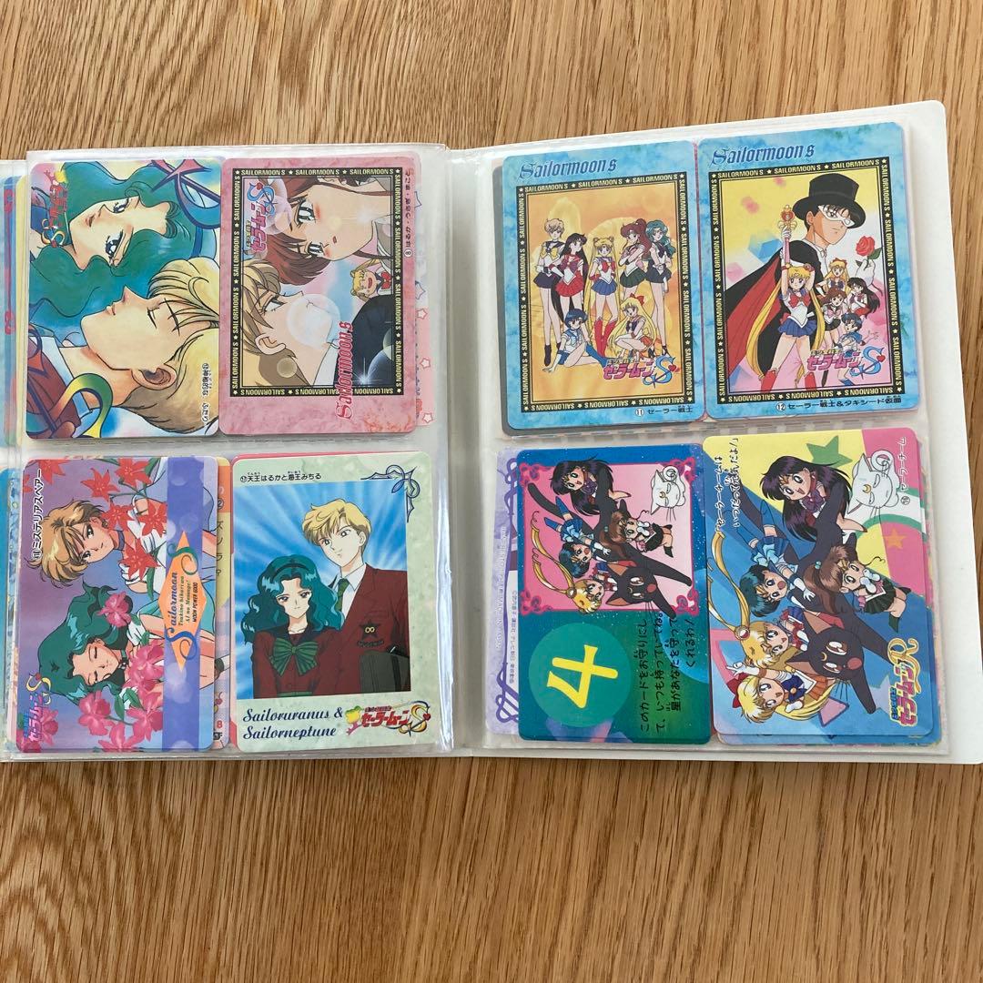 希少　平成もの　セーラームーン カードダス 121枚まとめ売り