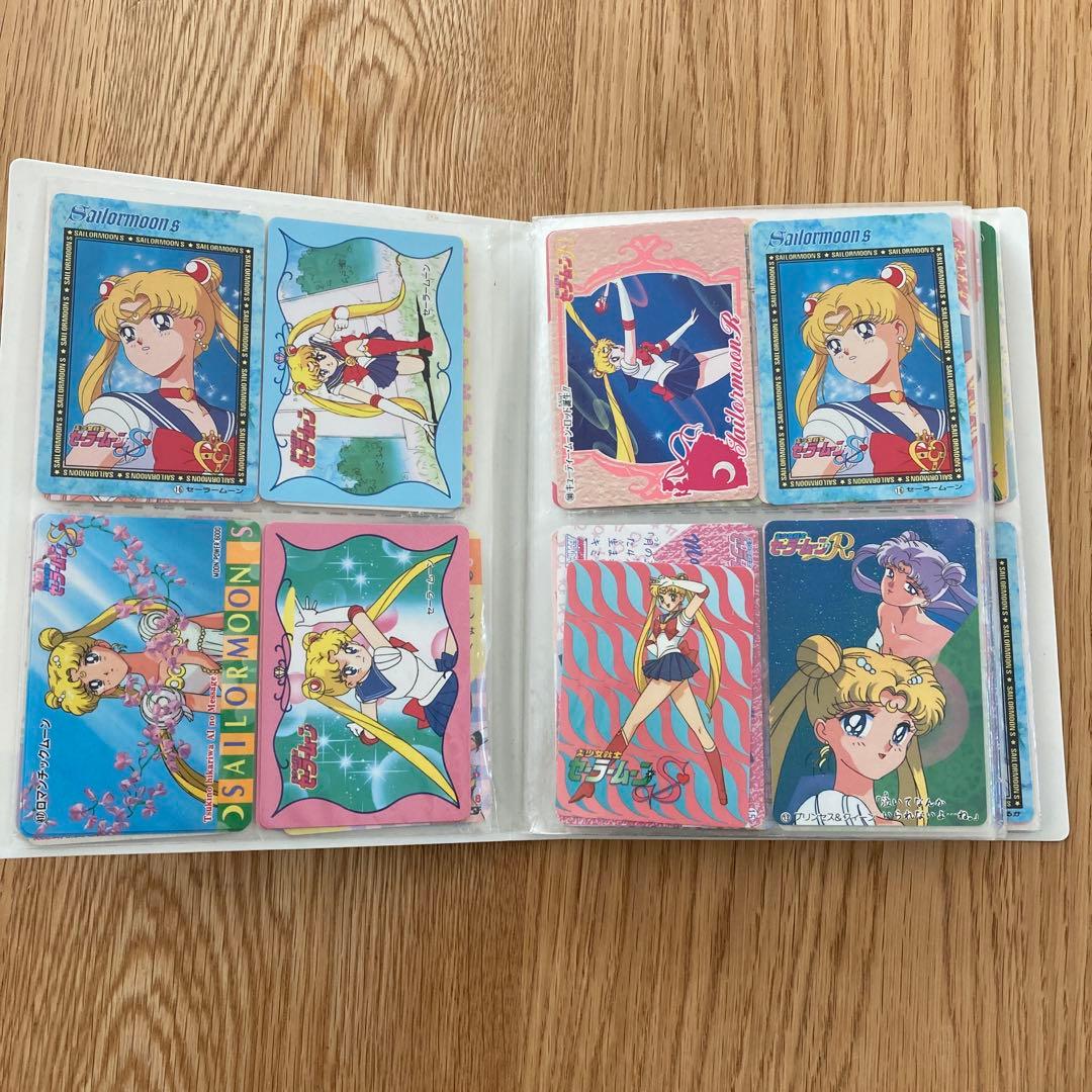 希少　平成もの　セーラームーン カードダス 121枚まとめ売り