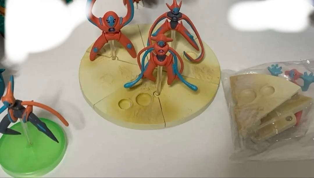 立体ポケモン図鑑　デオキシス　セット