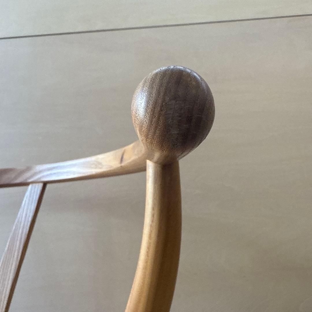 ch24 Yチェア エルム材 SH45cm birthday edition