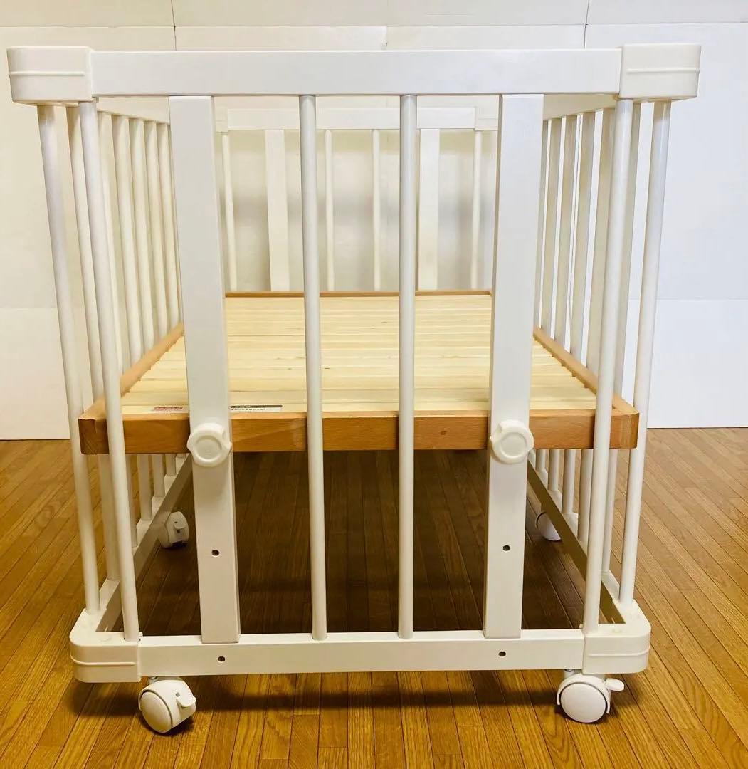 【美品】ファルスカ　ミニジョイントベッド　ネオ　工具不要　マットレス、シーツ付