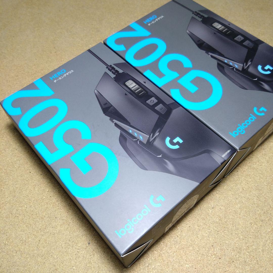 Logicool HERO ゲーミングマウス G502RGBhr ×２台セット