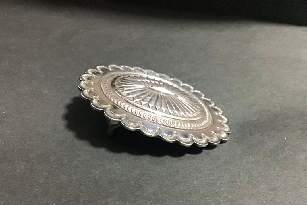 シルバーバックル　インディアン　ネイティブ
