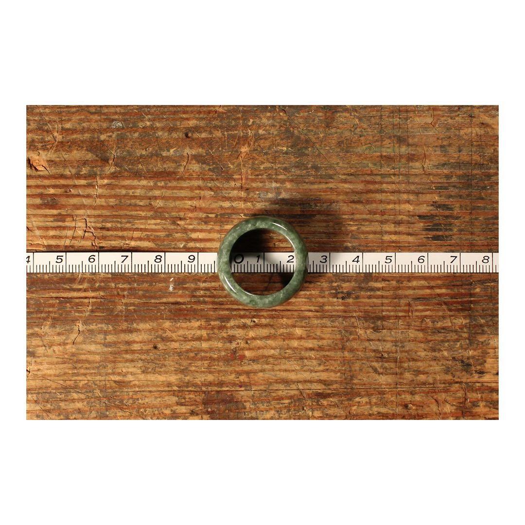 翡翠リング ミャンマー産 大きい 本物 ジェイド パワーストーン 鑑定書新品指輪