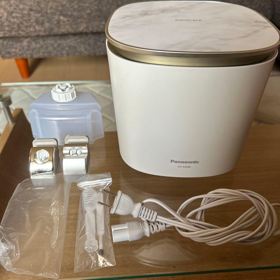 美品！説明書付き。Panasonic フェイススチーマーEH-SA0B