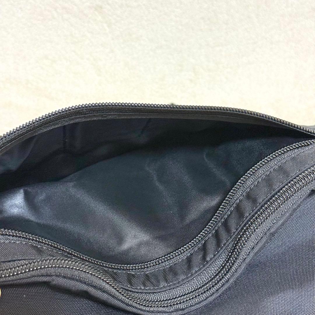 未使用級 BRIEFING ボディバッグ FANNY PACK 黒 ブラック