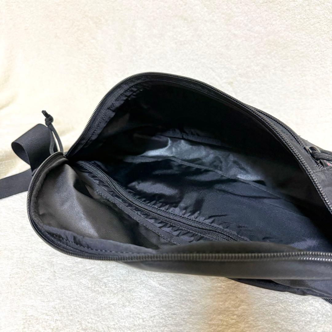 未使用級 BRIEFING ボディバッグ FANNY PACK 黒 ブラック