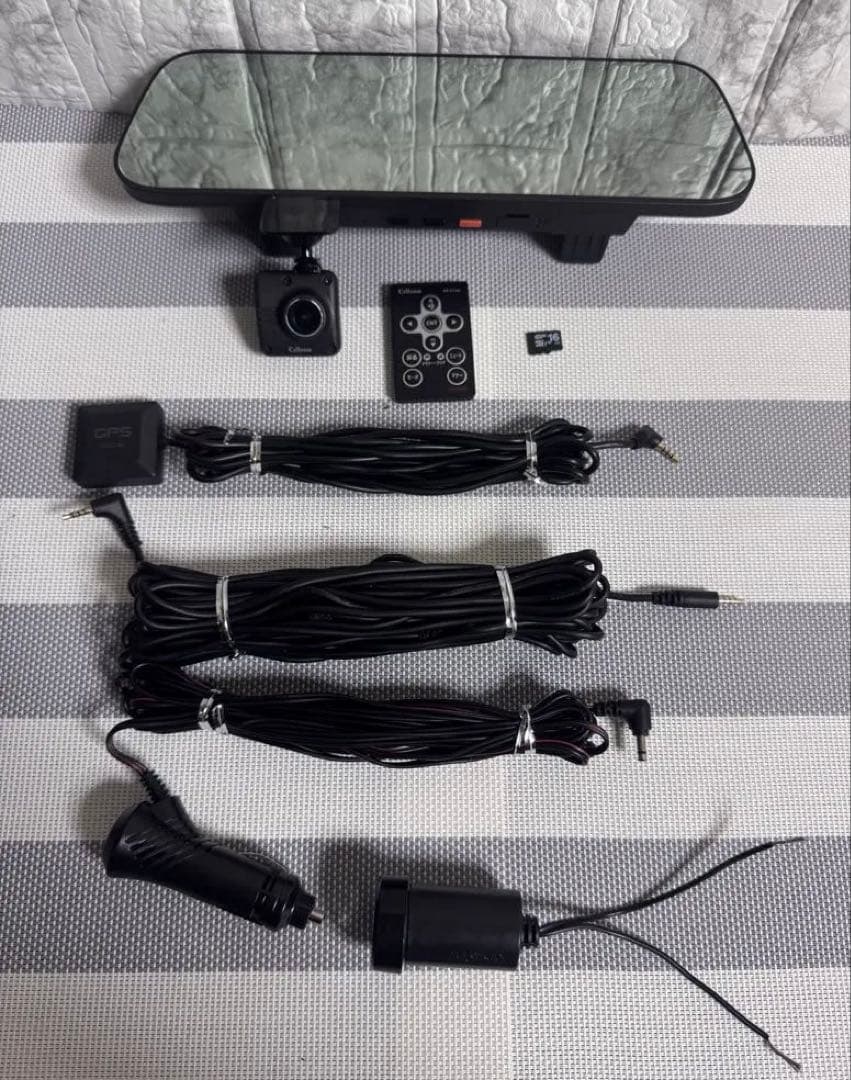 セルスター ルームミラー ドライブレコーダー CS-1000SM CS-CM06