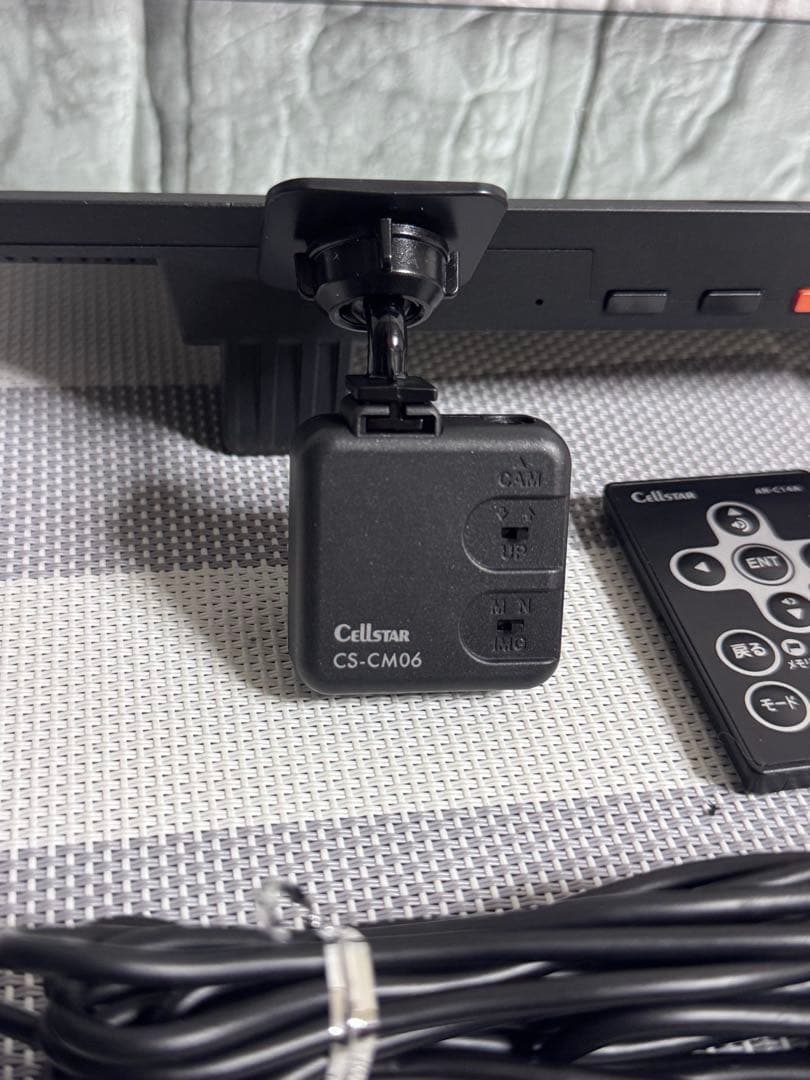 セルスター ルームミラー ドライブレコーダー CS-1000SM CS-CM06