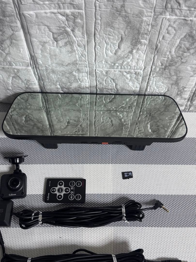 セルスター ルームミラー ドライブレコーダー CS-1000SM CS-CM06