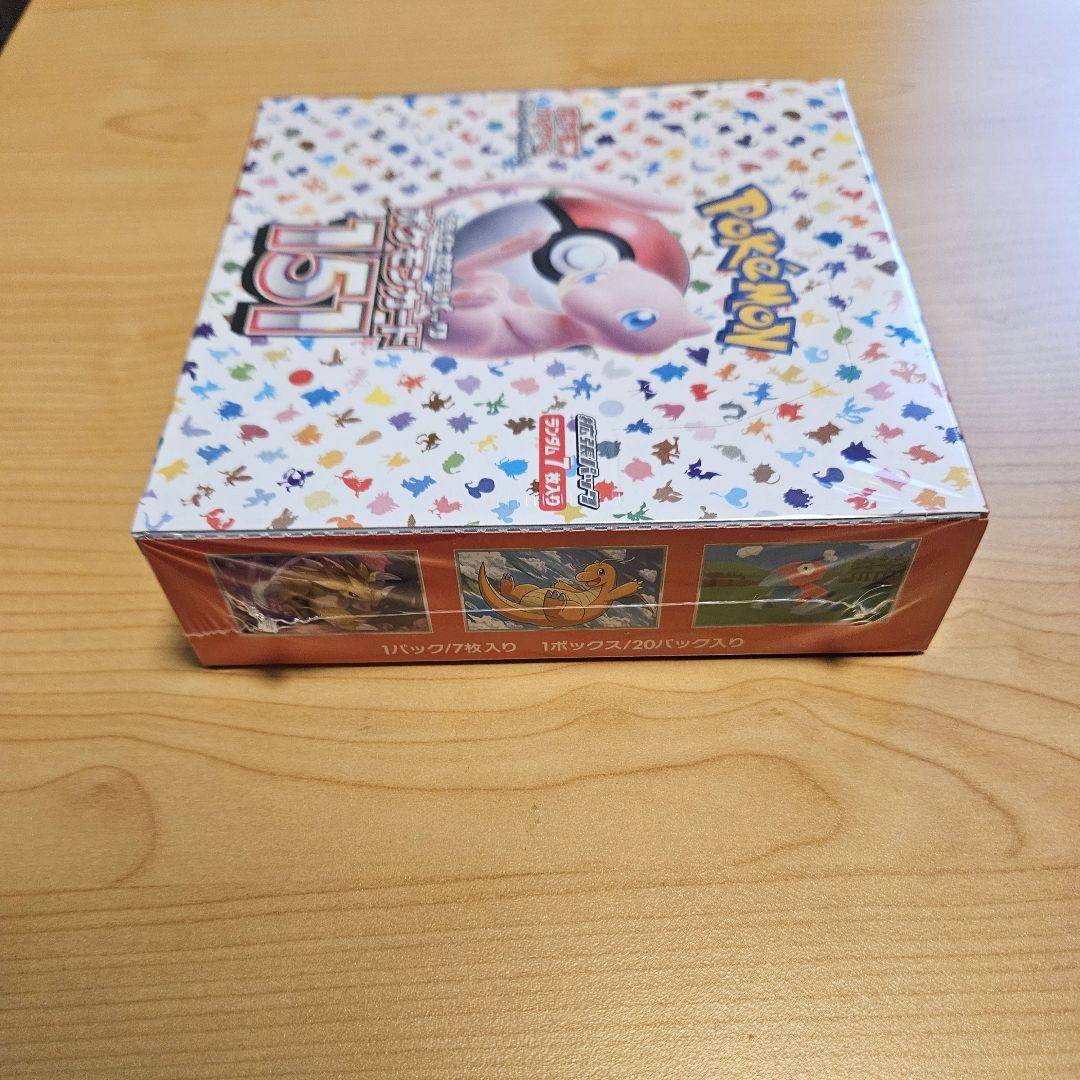 ポケモンカード 151 シュリンク付き 1BOX