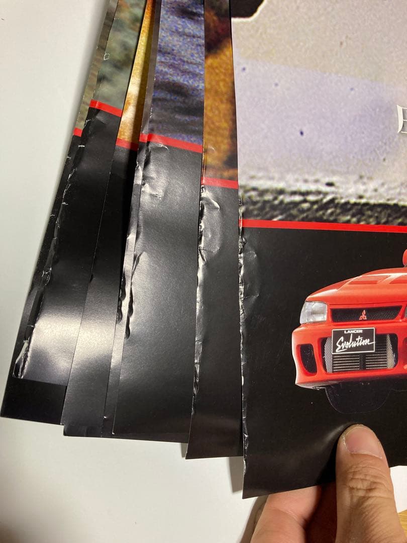 三菱　ランサーエボリューション ポスター　10枚セット　非売品　未使用