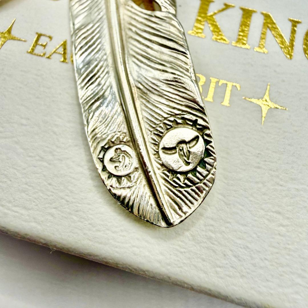 美品　タディ&キング　 SVフェザーGPウルフLL ホイール、ネックレスセット