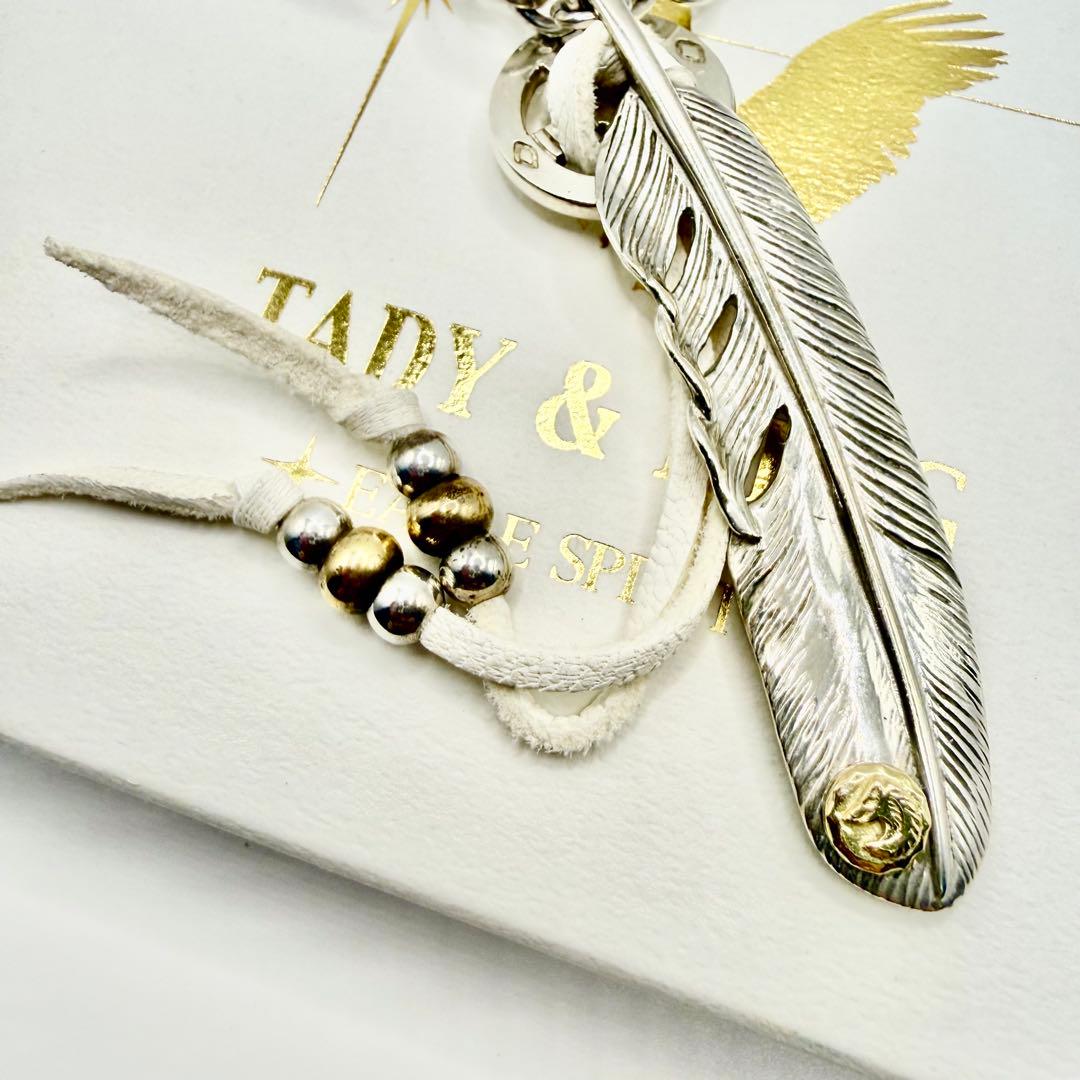 美品　タディ&キング　 SVフェザーGPウルフLL ホイール、ネックレスセット