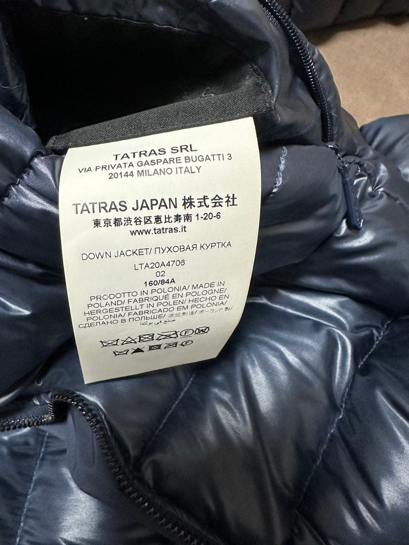 TATRAS タトラス ダウンジャケット ネイビー 02