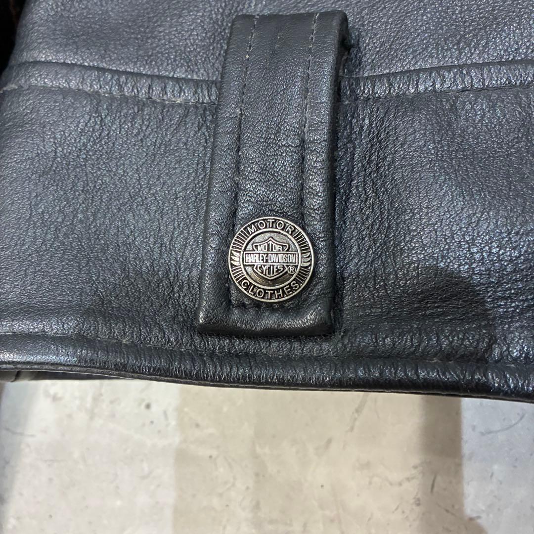 s*i様 Harley-Davidson　レザージャケット　ファイヤーパターン