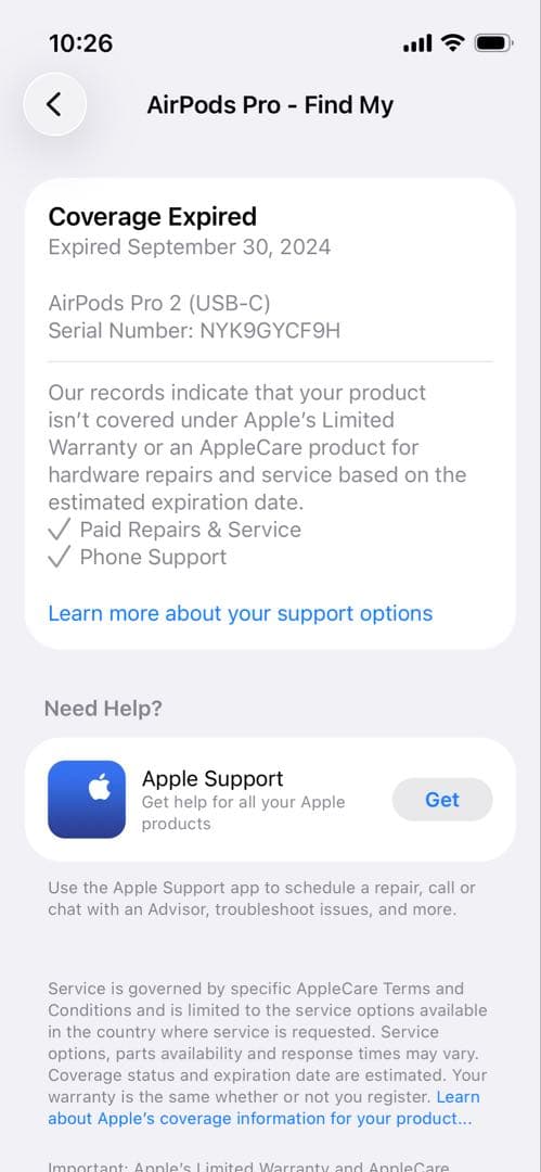 Apple AirPods Pro（第2世代）　箱付き　即日発送　消毒済み