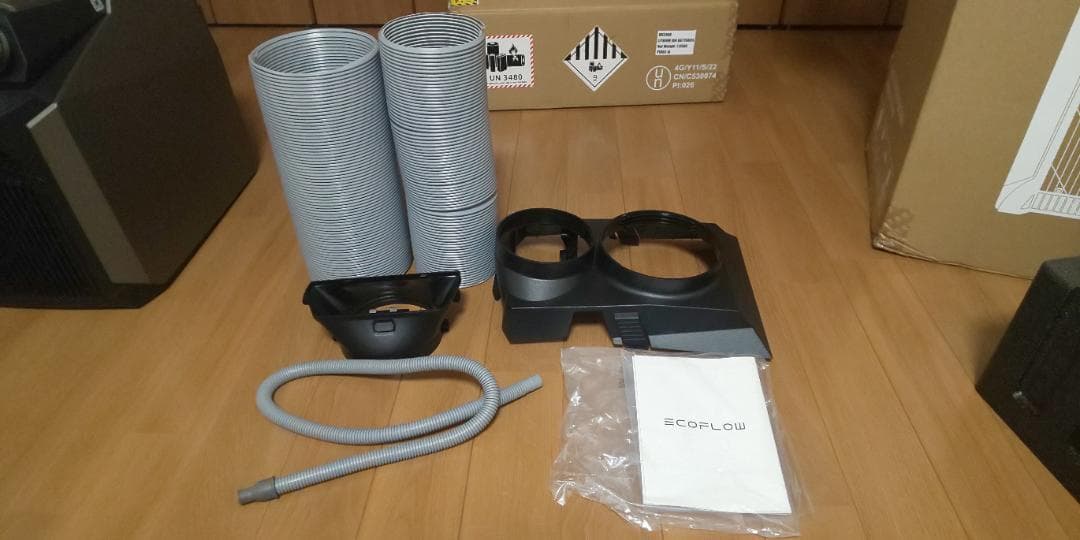 ECOFLOW ポータブルエアコン WAVE本体 ＋ 専用バッテリー付