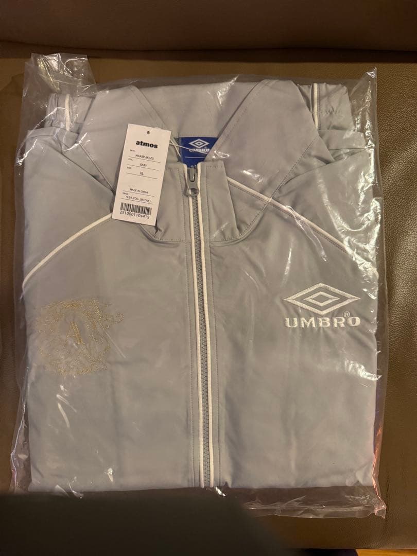 【新品】UMBRO x atmos Track Jacket GRAY XL