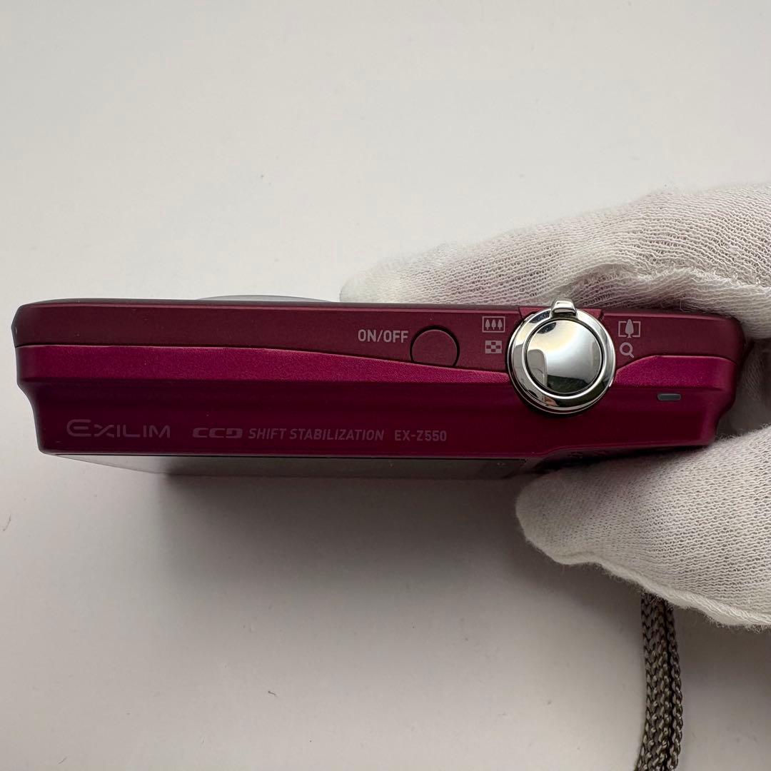 CASIO EXILIM EX-Z550 ピンク