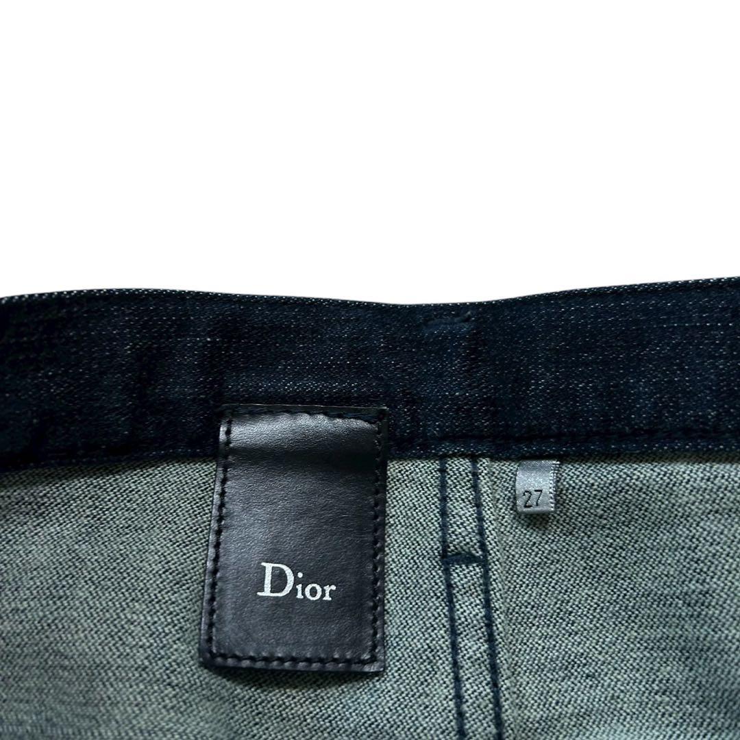 Dior HOMME デニムパンツ スキニー コットン インディゴブルー