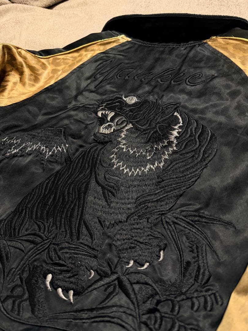 Yankee 虎 日本限定 スカジャン unisex vintage サテン