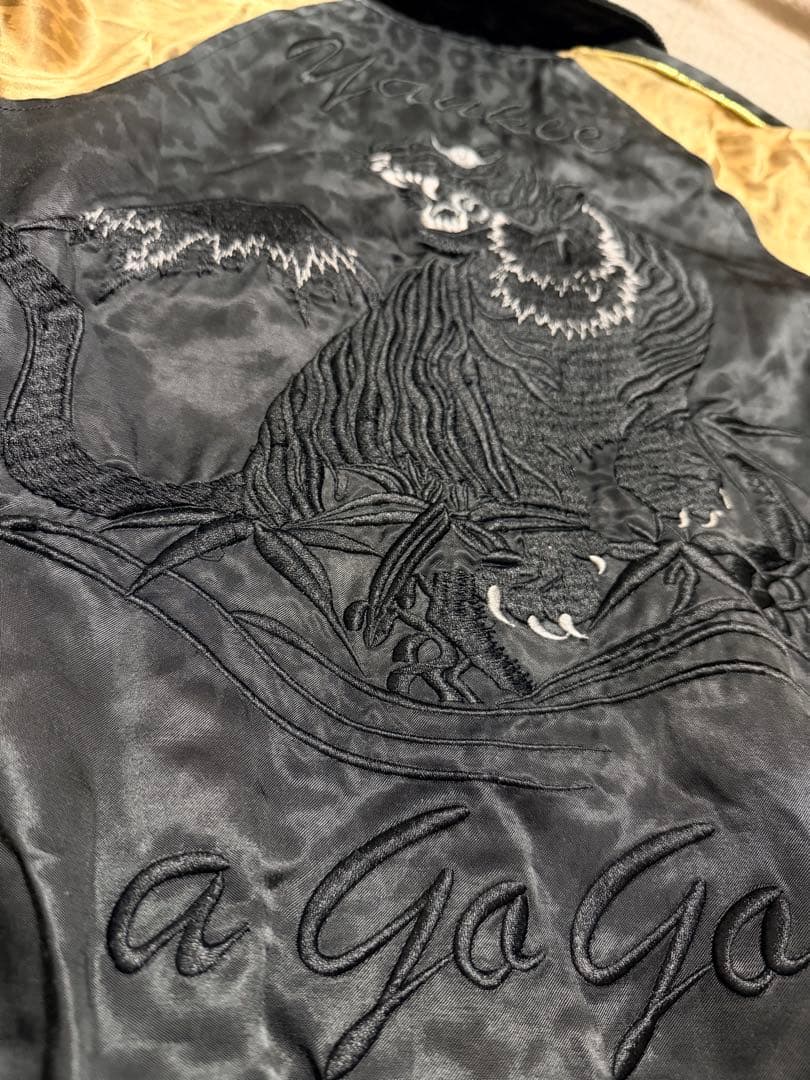 Yankee 虎 日本限定 スカジャン unisex vintage サテン