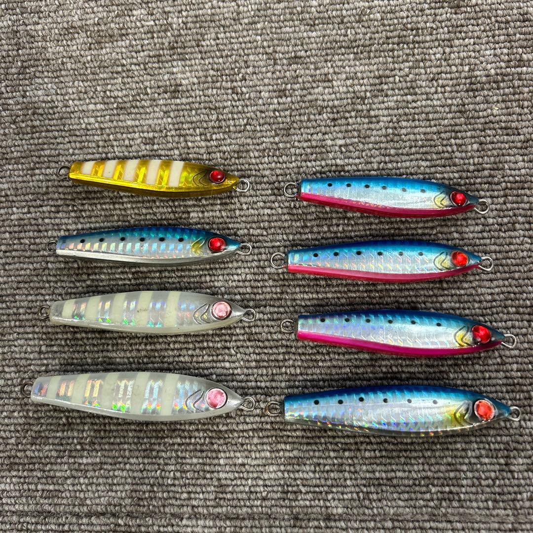 かつ　ハヤブサ　ジャックアイ　TGメタルジグ タングステン 8個セット