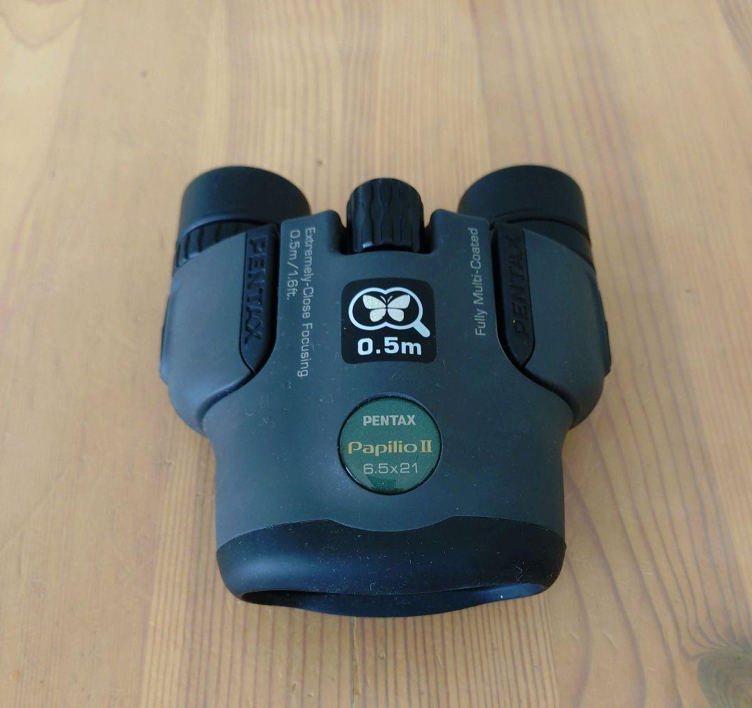 PENTAX 双眼鏡 Papilio II 6.5x21 [ブラック]